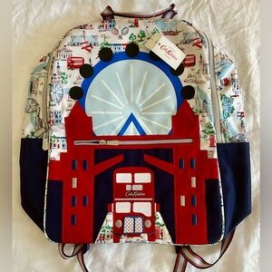 Cath Kidston Backpack - London Eye / London Bridge/ Double-Decker Bus - BNWT